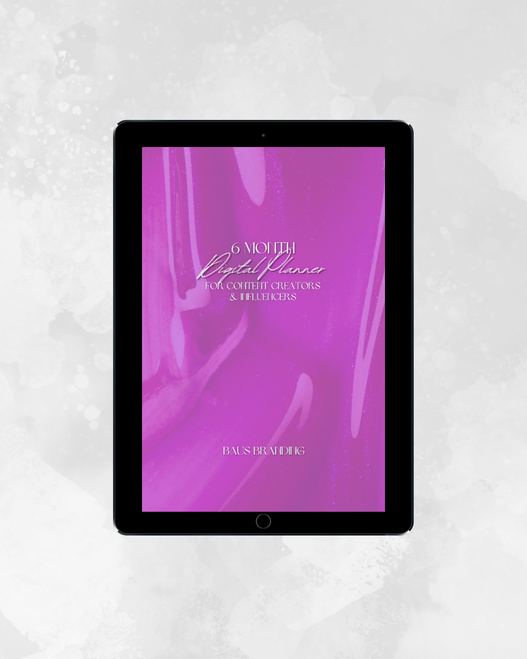 Digital Planner for Content Creators & Influencers