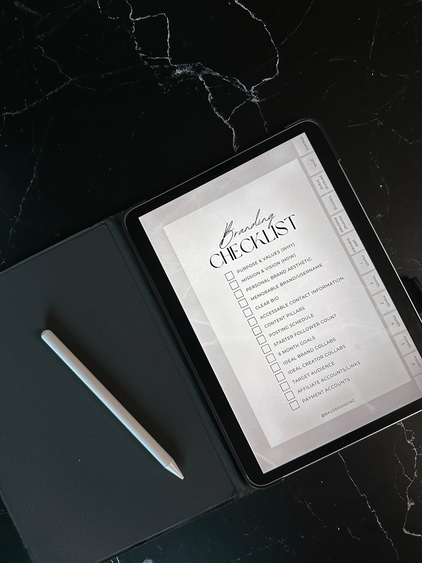 digital social media planner baus branding