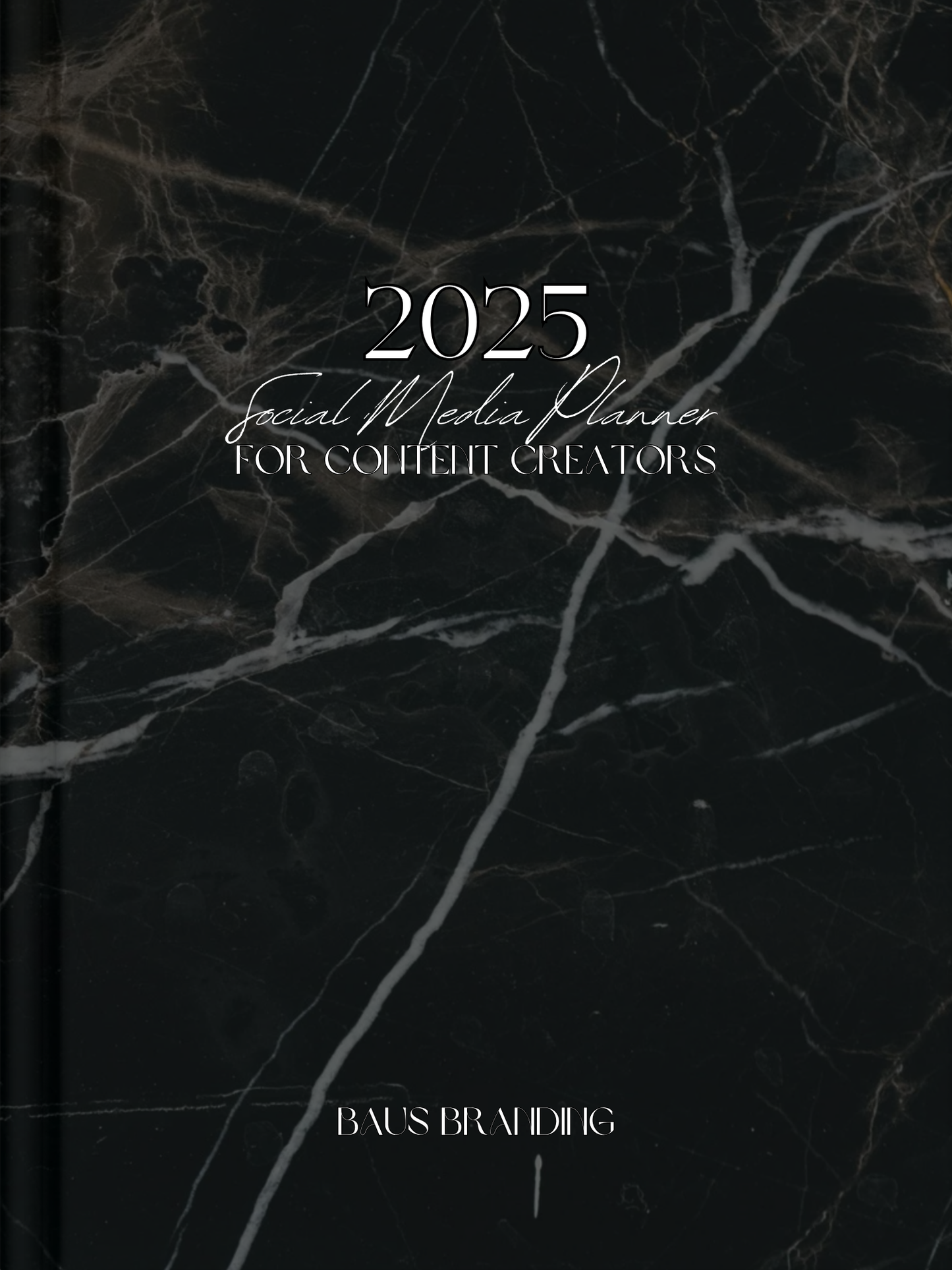 2025 Social Media Planner: For Content Creators