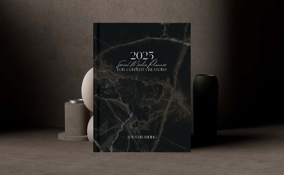 2025 Social Media Planner: For Content Creators