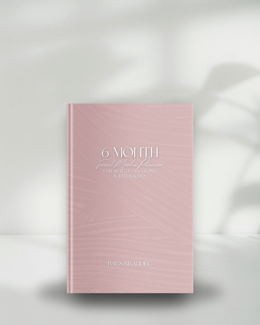 6 Month Social Media Planner: For Beauty Creators & Influencers | Nude Gloss
