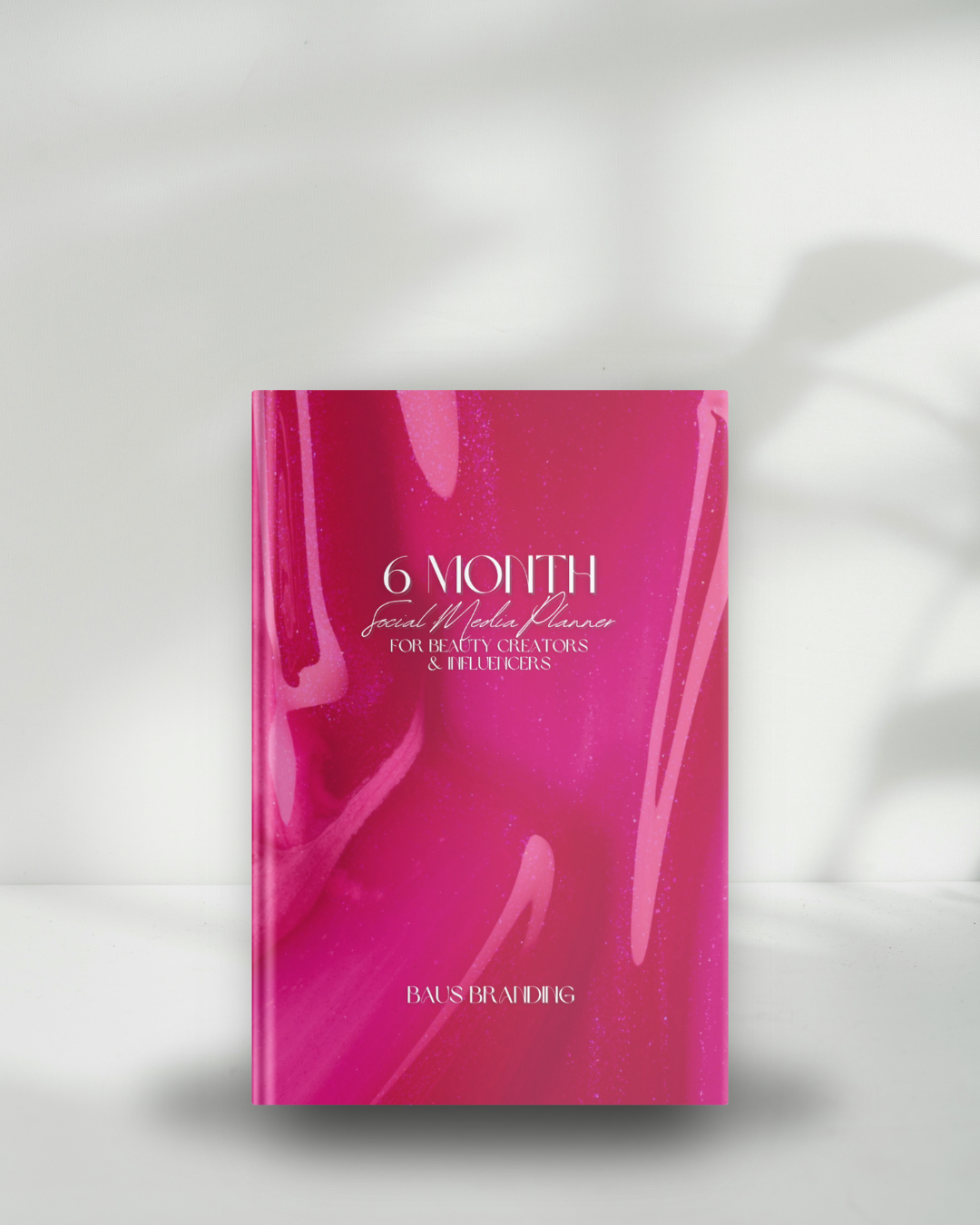 6 Month Social Media Planner: For Beauty Creators & Influencers | Haute Pink