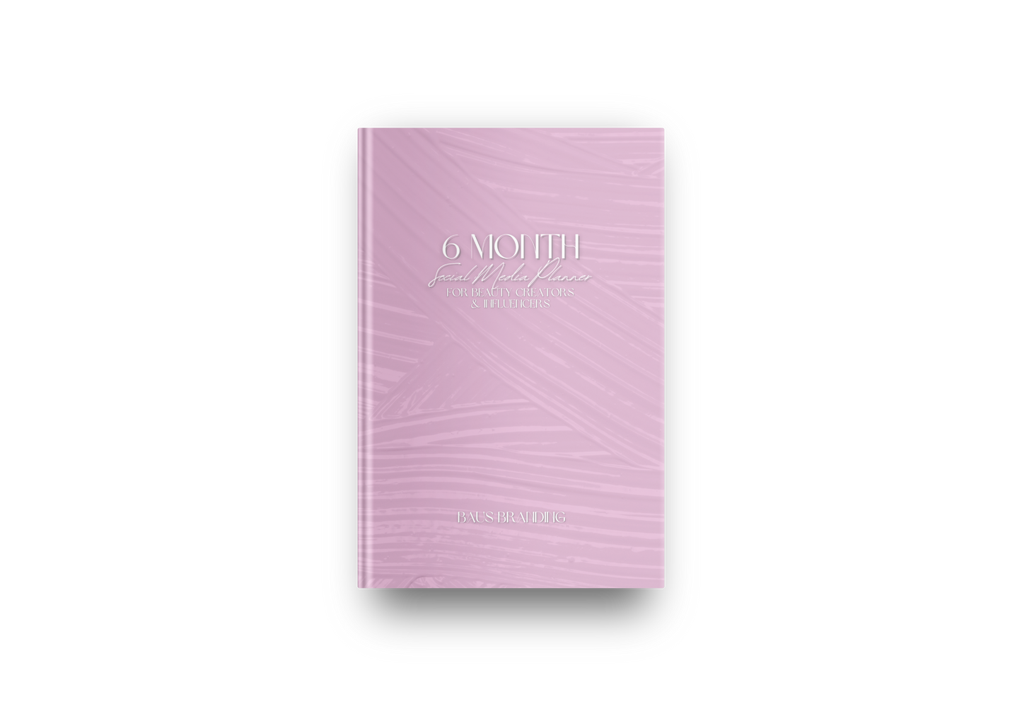 6 Month Social Media Planner: For Beauty Creators & Influencers | Pink Gloss