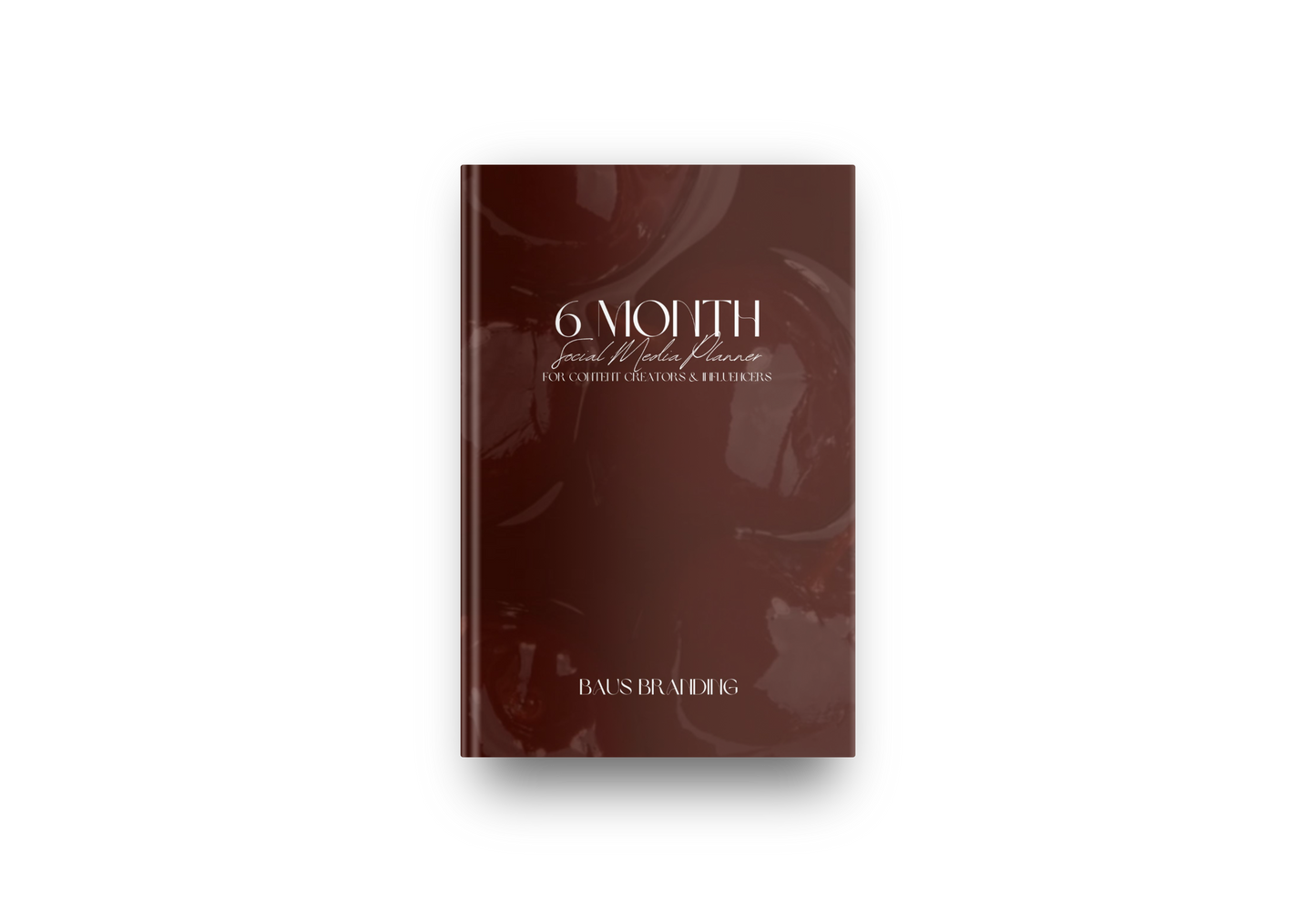 6 Month Social Media Planner: For Content Creators & Influencers | BAUS Cherry